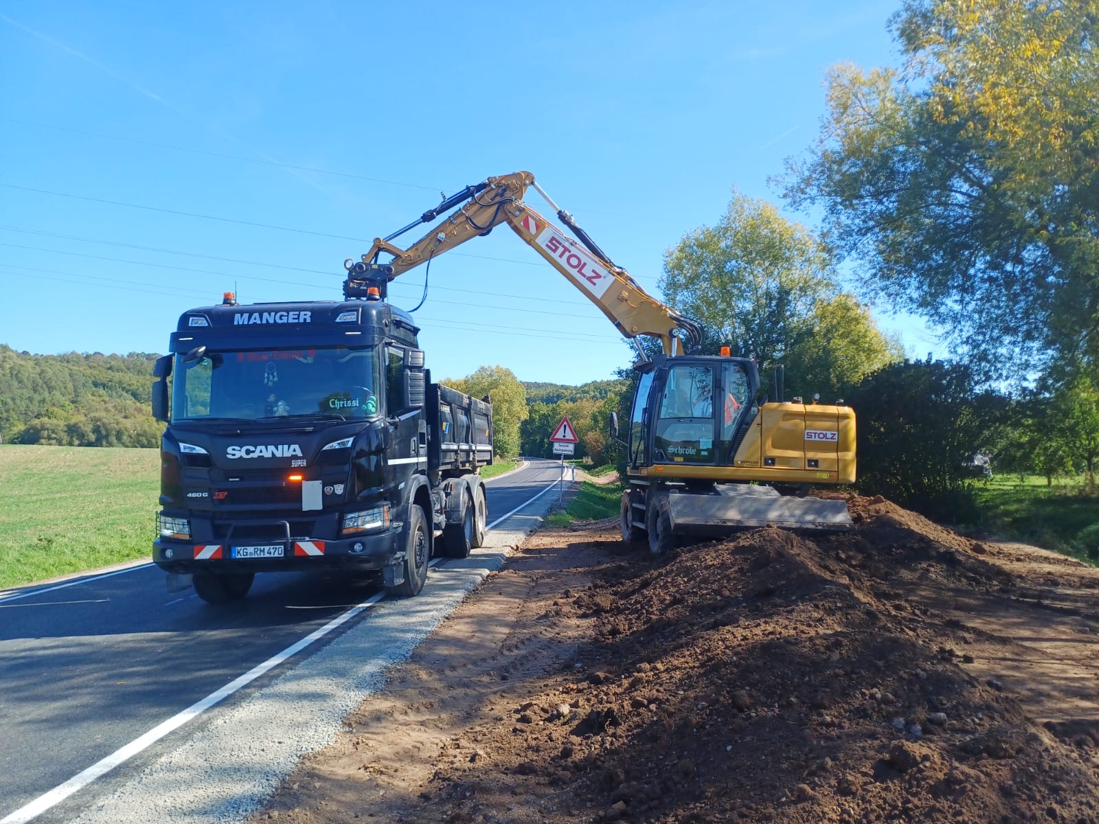 Aushubtransporte – Manger Transporte